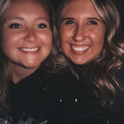 Ashley- and I on a long car ride home